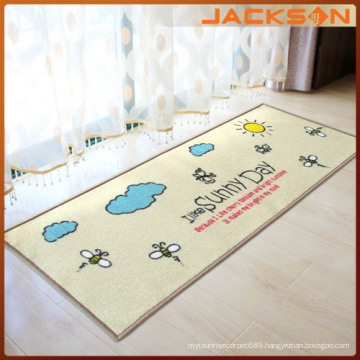 Colorful Kitchen Floor Polyester Carpet